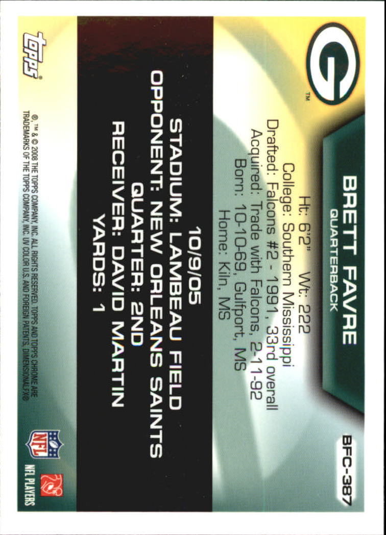 A5169- 2008 Topps Chrome FB Cards 251-275 +Inserts -You Pick- 15+ FREE US SHIP - Picture 155 of 201