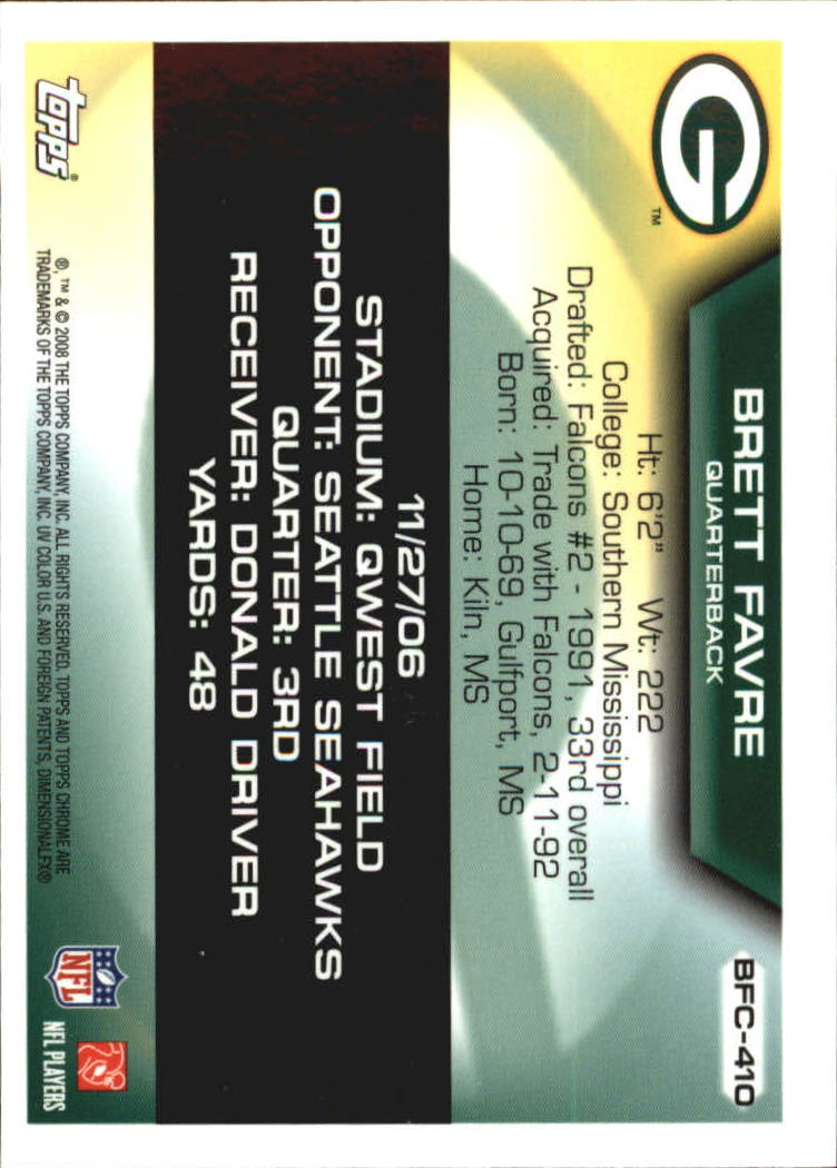 A5169- 2008 Topps Chrome FB Cards 251-275 +Inserts -You Pick- 15+ FREE US SHIP - Picture 87 of 201