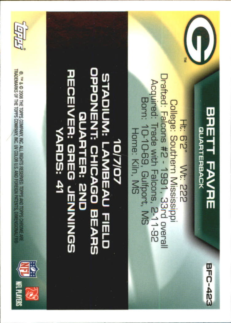 A5169- 2008 Topps Chrome FB Cards 251-275 +Inserts -You Pick- 15+ FREE US SHIP - Picture 105 of 201