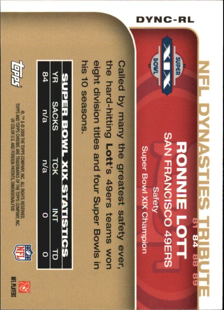 A5169- 2008 Topps Chrome FB Cards 251-275 +Inserts -You Pick- 15+ FREE US SHIP - Picture 153 of 257