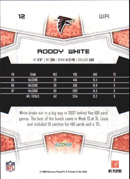 B0089- 2008 Select Football Card #s 1-250 +Rookies -You Pick- 15+ FREE US SHIP - Picture 25 of 449