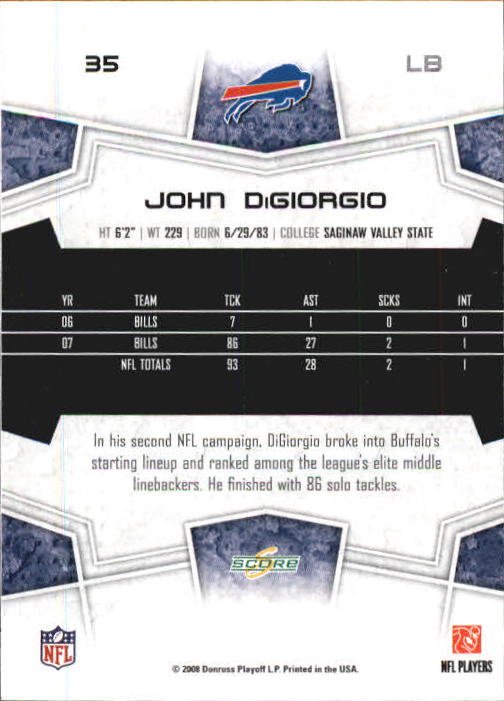B0089- 2008 Select Football Card #s 1-250 +Rookies -You Pick- 15+ FREE US SHIP - Picture 69 of 449