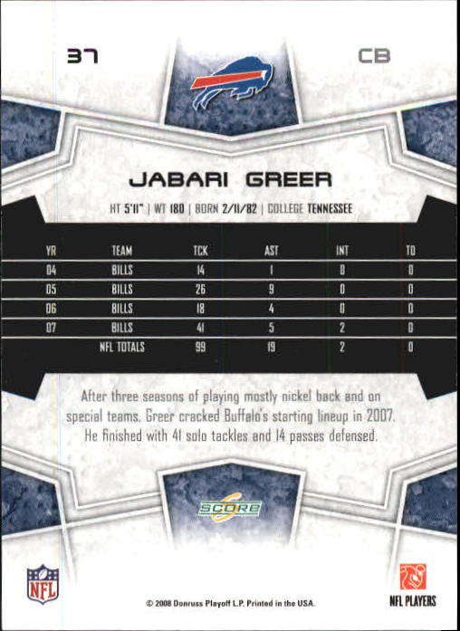 B0089- 2008 Select Football Card #s 1-250 +Rookies -You Pick- 15+ FREE US SHIP - Picture 73 of 449