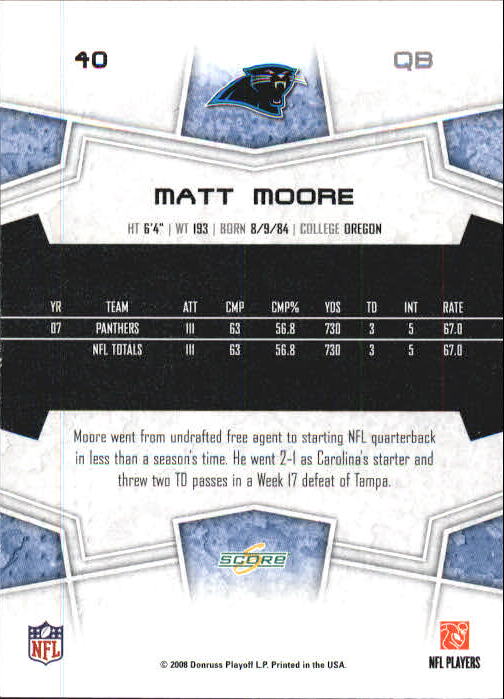 B0089- 2008 Select Football Card #s 1-250 +Rookies -You Pick- 15+ FREE US SHIP - Picture 77 of 449