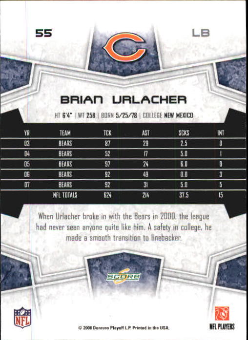 B0089- 2008 Select Football Card #s 1-250 +Rookies -You Pick- 15+ FREE US SHIP - Picture 107 of 449