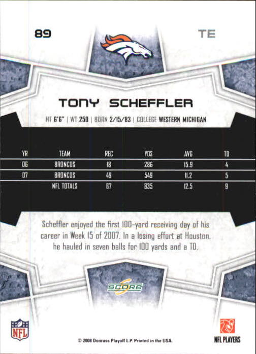 B0089- 2008 Select Football Card #s 1-250 +Rookies -You Pick- 15+ FREE US SHIP - Picture 159 of 449