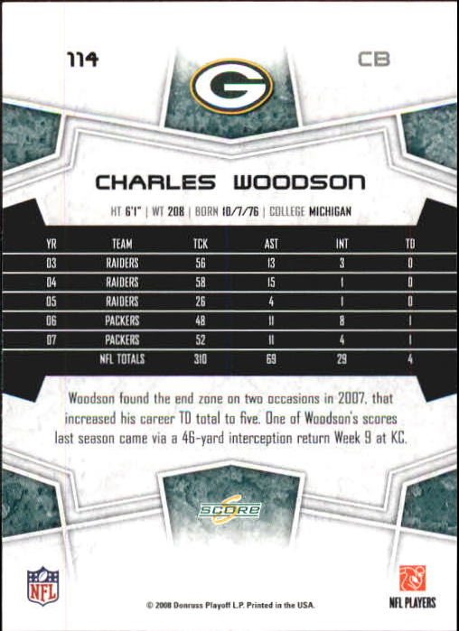 B0089- 2008 Select Football Card #s 1-250 +Rookies -You Pick- 15+ FREE US SHIP - Picture 207 of 449