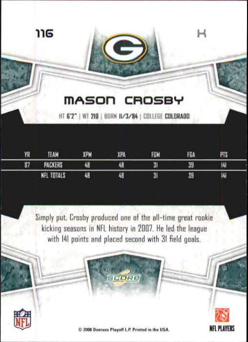 B0089- 2008 Select Football Card #s 1-250 +Rookies -You Pick- 15+ FREE US SHIP - Picture 211 of 449