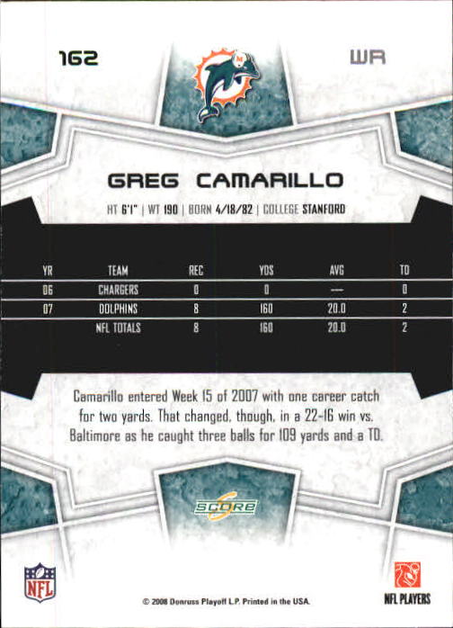 B0089- 2008 Select Football Card #s 1-250 +Rookies -You Pick- 15+ FREE US SHIP - Picture 301 of 449