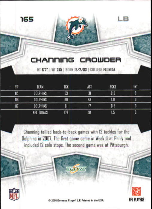 B0089- 2008 Select Football Card #s 1-250 +Rookies -You Pick- 15+ FREE US SHIP - Picture 307 of 449