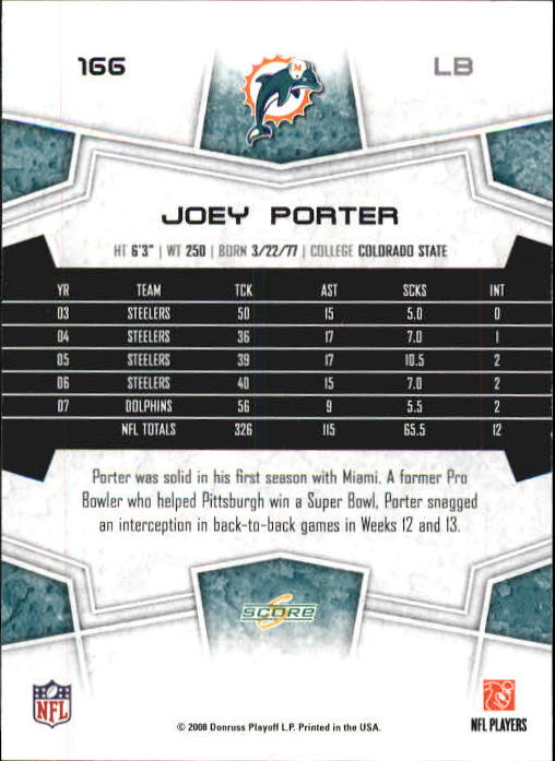 B0089- 2008 Select Football Card #s 1-250 +Rookies -You Pick- 15+ FREE US SHIP - Picture 309 of 449