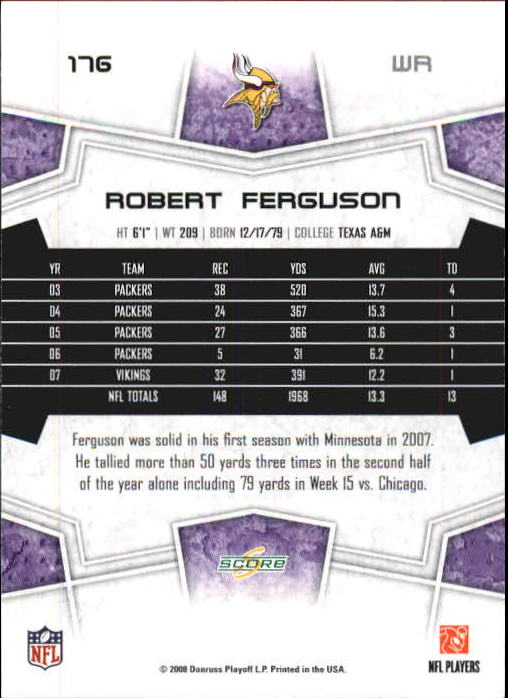 B0089- 2008 Select Football Card #s 1-250 +Rookies -You Pick- 15+ FREE US SHIP - Picture 325 of 449
