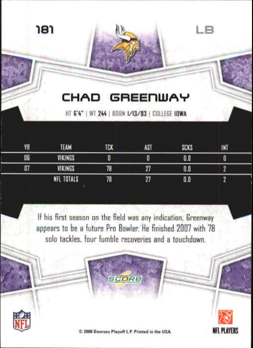 B0089- 2008 Select Football Card #s 1-250 +Rookies -You Pick- 15+ FREE US SHIP - Picture 331 of 449