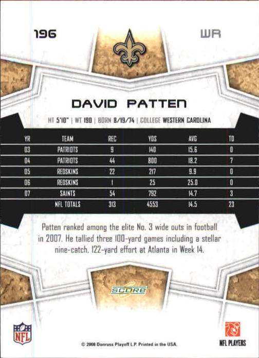 B0089- 2008 Select Football Card #s 1-250 +Rookies -You Pick- 15+ FREE US SHIP - Picture 355 of 449