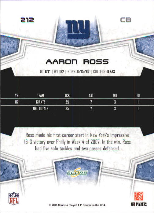 B0089- 2008 Select Football Card #s 1-250 +Rookies -You Pick- 15+ FREE US SHIP - Picture 387 of 449