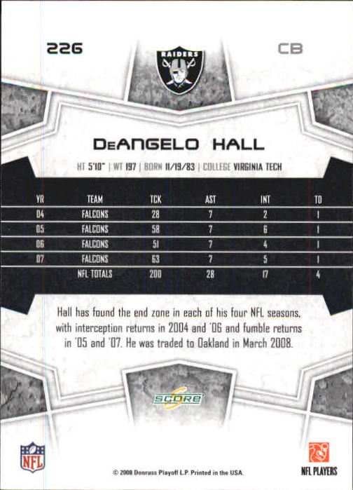 B0089- 2008 Select Football Card #s 1-250 +Rookies -You Pick- 15+ FREE US SHIP - Picture 413 of 449