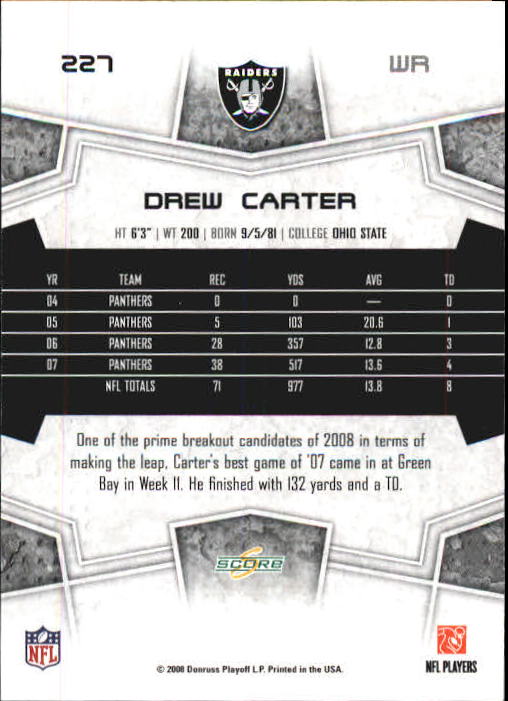 B0089- 2008 Select Football Card #s 1-250 +Rookies -You Pick- 15+ FREE US SHIP - Picture 415 of 449
