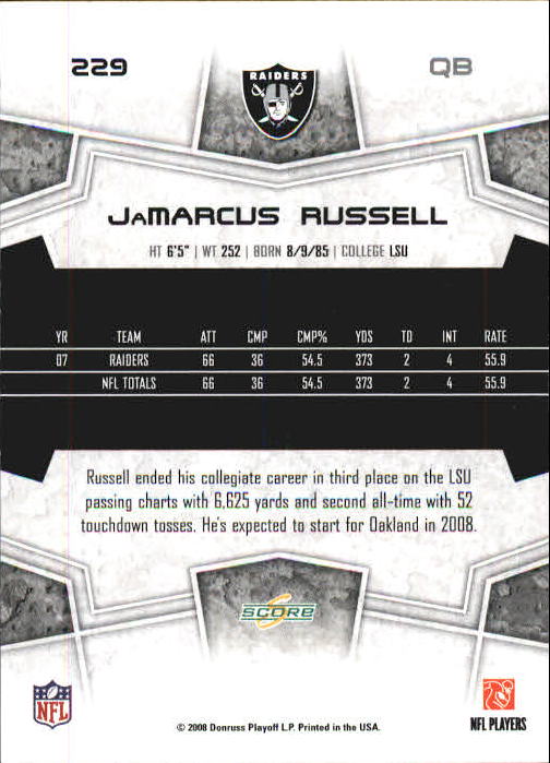 B0089- 2008 Select Football Card #s 1-250 +Rookies -You Pick- 15+ FREE US SHIP - Picture 419 of 449