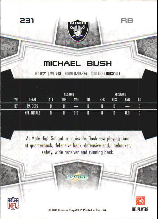 B0089- 2008 Select Football Card #s 1-250 +Rookies -You Pick- 15+ FREE US SHIP - Picture 423 of 449
