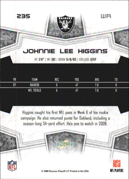 B0089- 2008 Select Football Card #s 1-250 +Rookies -You Pick- 15+ FREE US SHIP - Picture 431 of 449