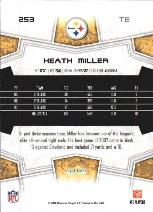 B0089- 2008 Select Football Cards 251-440 +Rookies -You Pick- 15+ FREE US SHIP - Picture 3 of 223