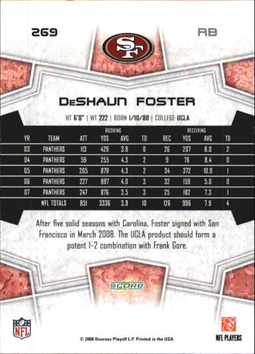 B0089- 2008 Select Football Cards 251-440 +Rookies -You Pick- 15+ FREE US SHIP - Picture 27 of 223