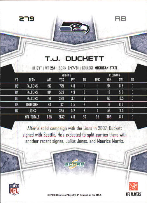 B0089- 2008 Select Football Cards 251-440 +Rookies -You Pick- 15+ FREE US SHIP - Picture 47 of 223