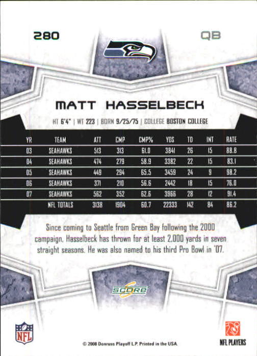 B0089- 2008 Select Football Cards 251-440 +Rookies -You Pick- 15+ FREE US SHIP - Picture 49 of 223