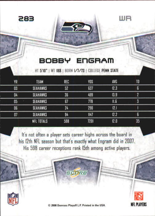 B0089- 2008 Select Football Cards 251-440 +Rookies -You Pick- 15+ FREE US SHIP - Picture 55 of 223
