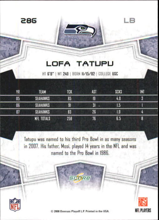 B0089- 2008 Select Football Cards 251-440 +Rookies -You Pick- 15+ FREE US SHIP - Picture 61 of 223
