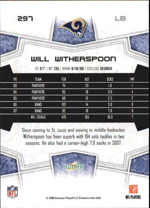 B0089- 2008 Select Football Cards 251-440 +Rookies -You Pick- 15+ FREE US SHIP - Picture 81 of 223