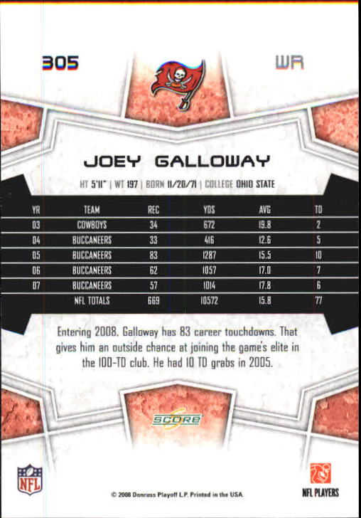 B0089- 2008 Select Football Cards 251-440 +Rookies -You Pick- 15+ FREE US SHIP - Picture 97 of 223