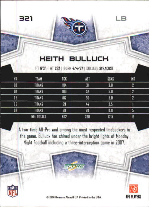 B0089- 2008 Select Football Cards 251-440 +Rookies -You Pick- 15+ FREE US SHIP - Picture 129 of 223