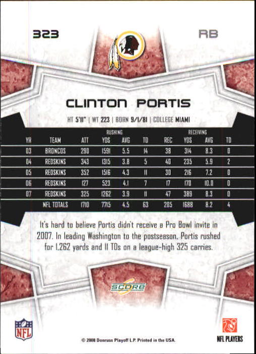 B0089- 2008 Select Football Cards 251-440 +Rookies -You Pick- 15+ FREE US SHIP - Picture 133 of 223