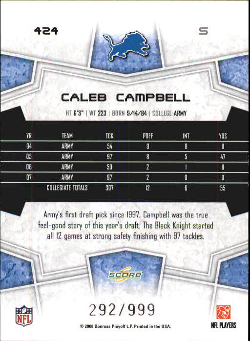 B0089- 2008 Select Football Cards 251-440 +Rookies -You Pick- 15+ FREE US SHIP - Picture 213 of 223