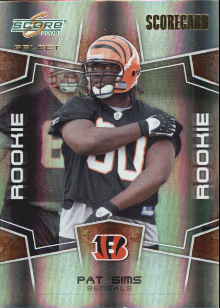 2008 Select Scorecard #388 Pat Sims