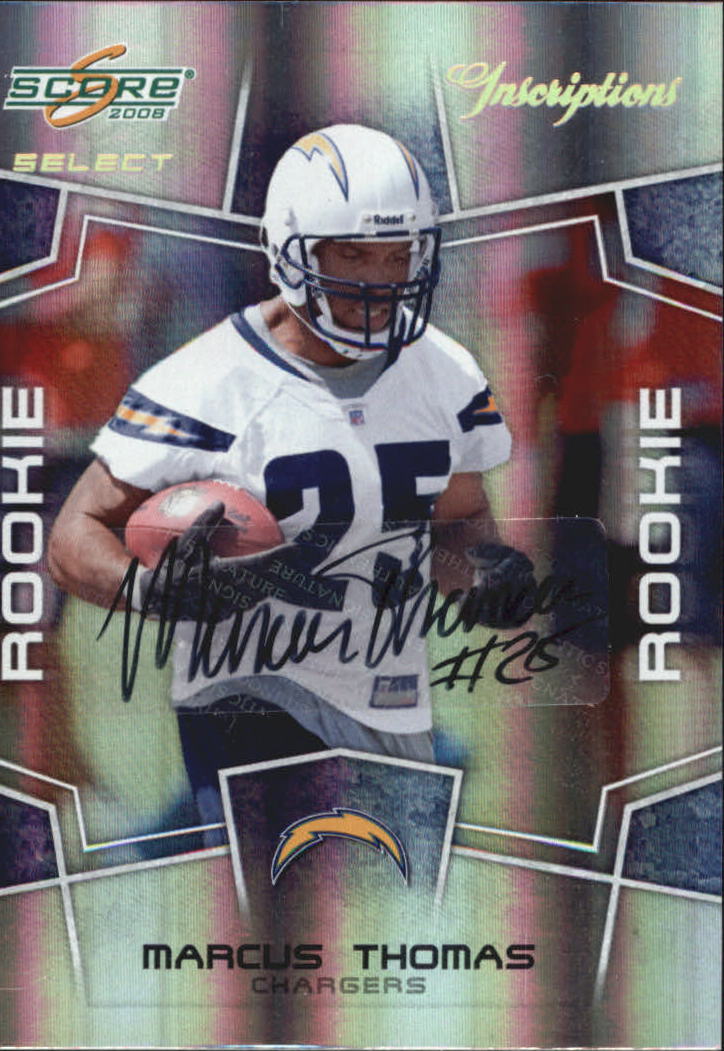 2008 Select Inscriptions #414 Marcus Thomas/500