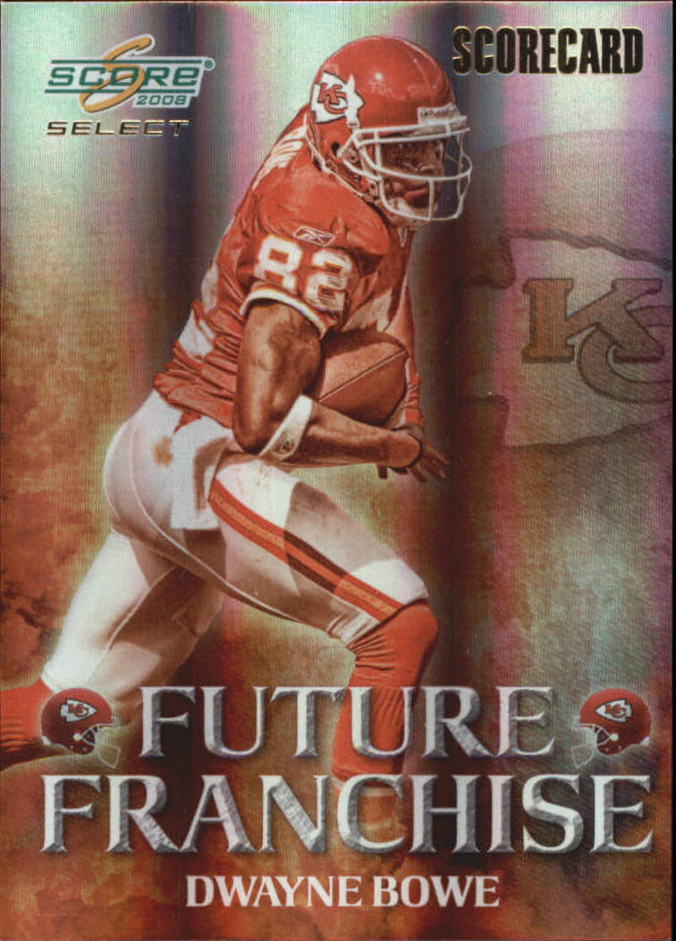 2008 Select Future Franchise Scorecard #8 Dwayne Bowe