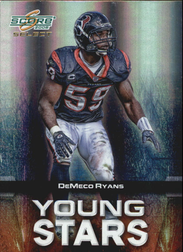 2008 Select Young Stars #18 DeMeco Ryans