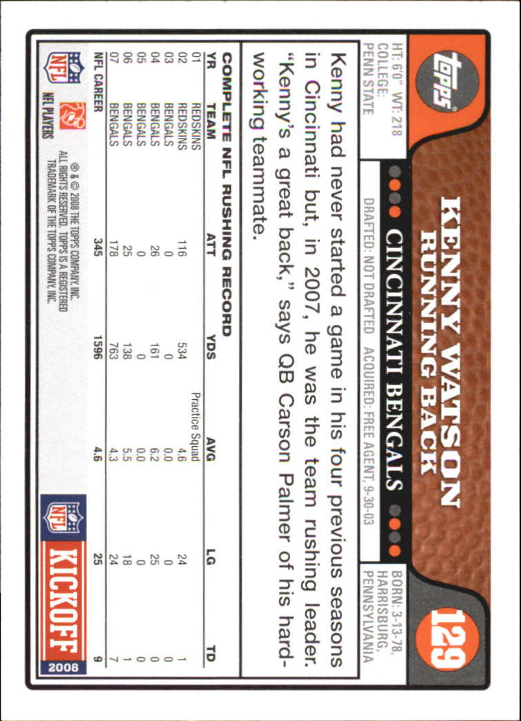 A4549- 2008 Topps Kick-Off Fb Karten 1-220 + Einsätze -du Pick- 15 + Kostenlose - Bild 115 von 379
