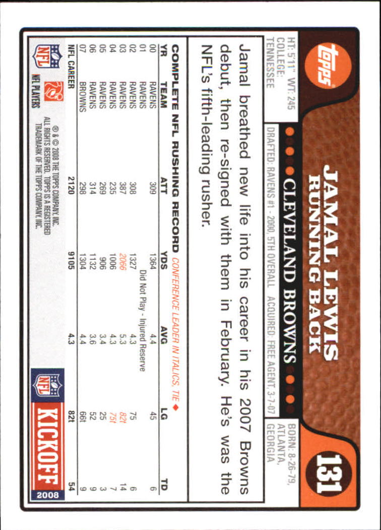 A4549- 2008 Topps Kick-Off Fb Karten 1-220 + Einsätze -du Pick- 15 + Kostenlose - Bild 119 von 379
