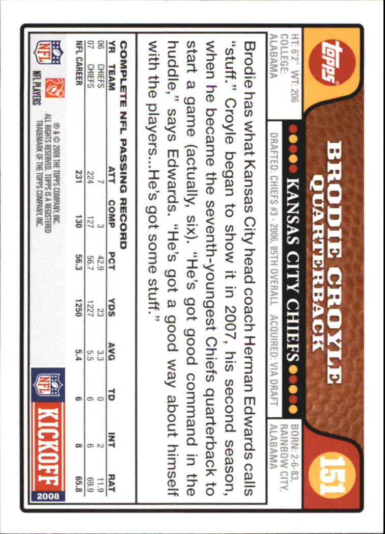 A4549- 2008 Topps Kick-Off Fb Karten 1-220 + Einsätze -du Pick- 15 + Kostenlose - Bild 141 von 379