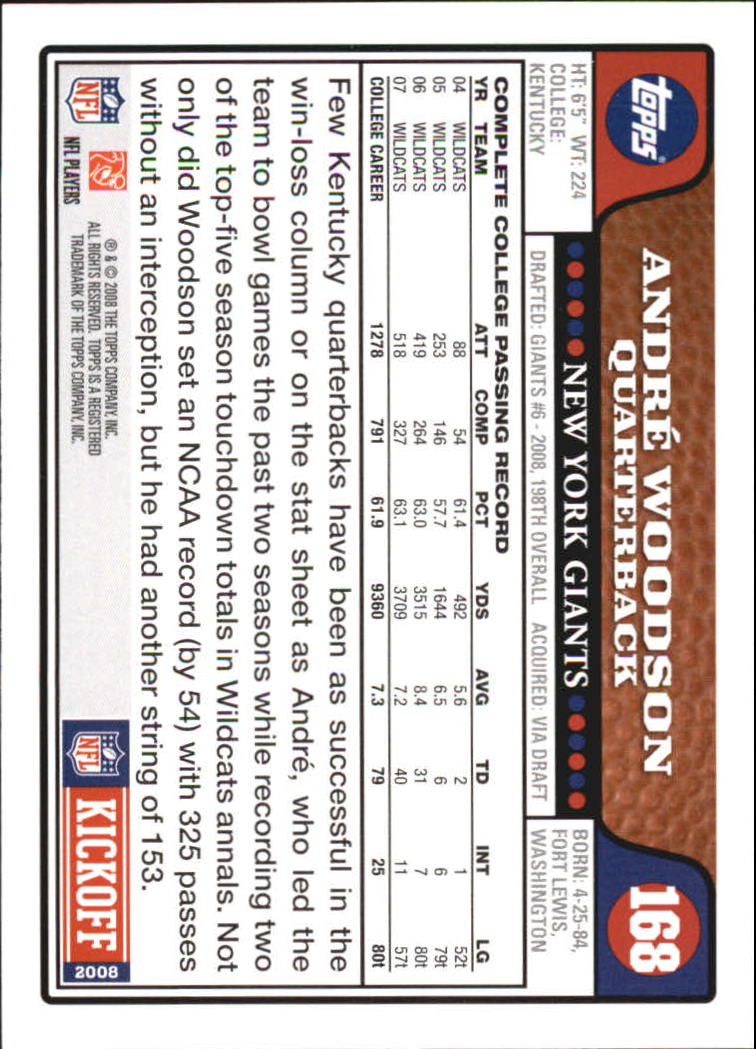 A4549- 2008 Topps Kick-Off Fb Karten 1-220 + Einsätze -du Pick- 15 + Kostenlose - Bild 161 von 379