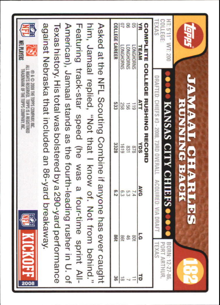 A4549- 2008 Topps Kick-Off Fb Karten 1-220 + Einsätze -du Pick- 15 + Kostenlose - Bild 189 von 379