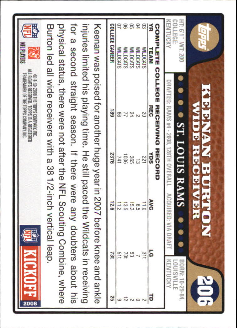 A4549- 2008 Topps Kick-Off Fb Karten 1-220 + Einsätze -du Pick- 15 + Kostenlose - Bild 235 von 379