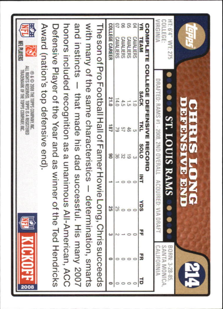 A4549- 2008 Topps Kick-Off Fb Karten 1-220 + Einsätze -du Pick- 15 + Kostenlose - Bild 247 von 379