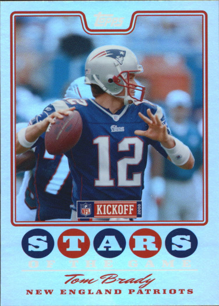 2008 Topps Kickoff Stars of the Game #SGTB Tom Brady