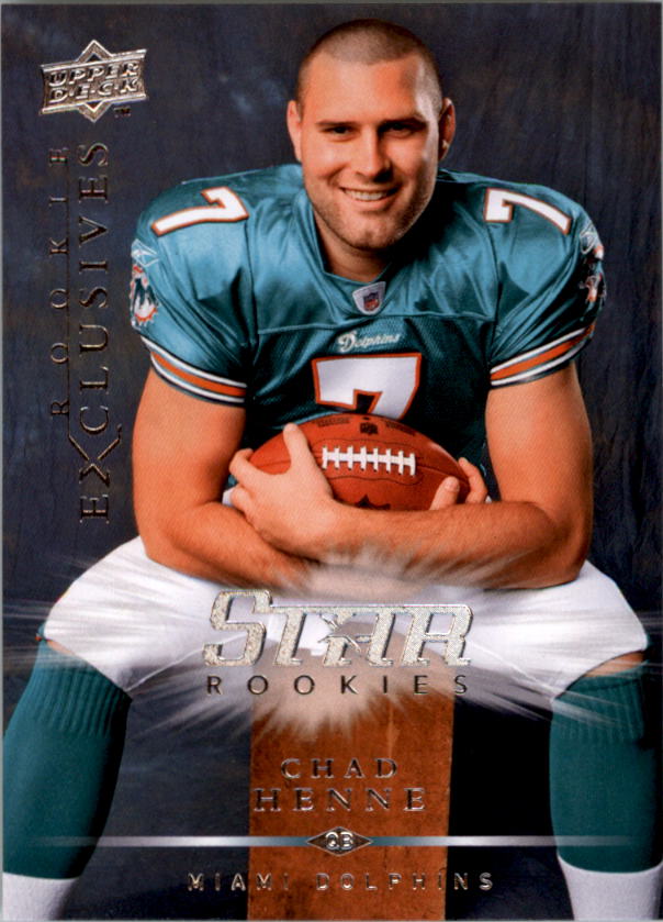 Chad Henne 2008 Topps Rookie #334 - Miami Dolphins at 's