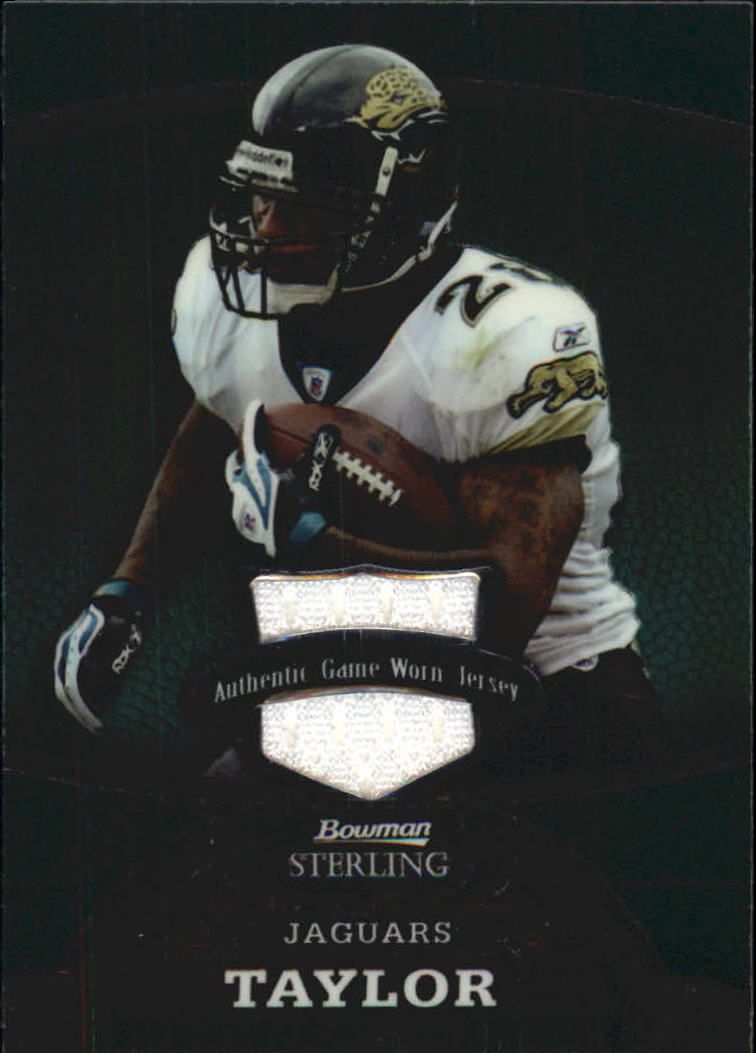 2008 Bowman Sterling Jerseys Green #66 Fred Taylor