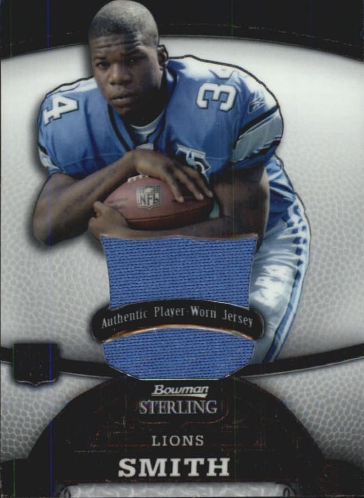 2008 Bowman Sterling Jerseys Large Swatch #157 Kevin Smith